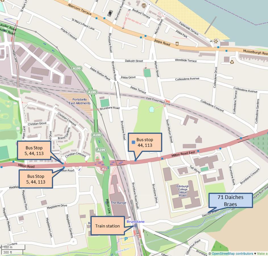 Daiches Braes Brunstane Portobello EDI Eksteriør bilde